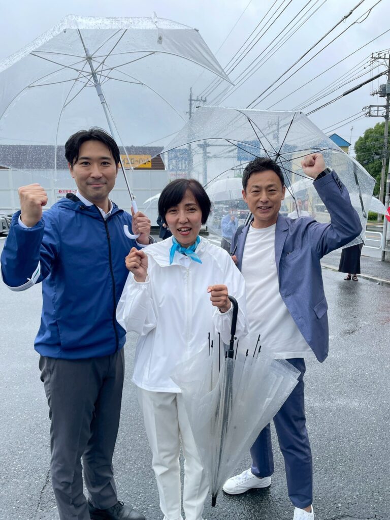立川市議選・中井あきこ候補
