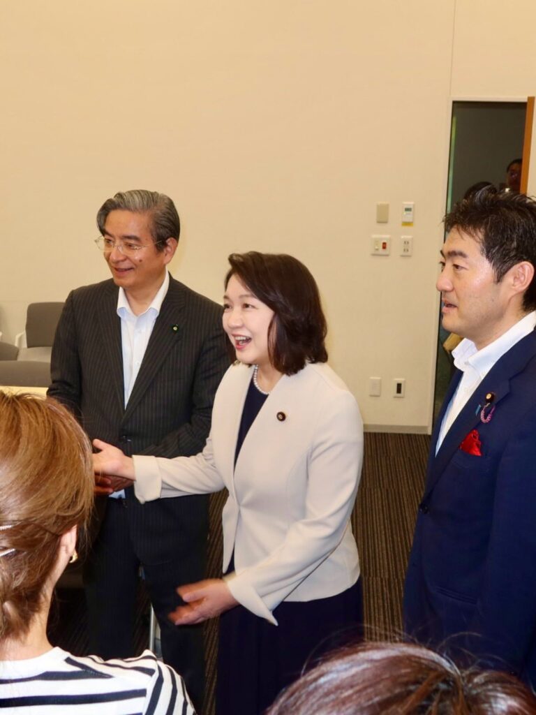 国会最終盤、連日様々な方にお会いし、語り合いました