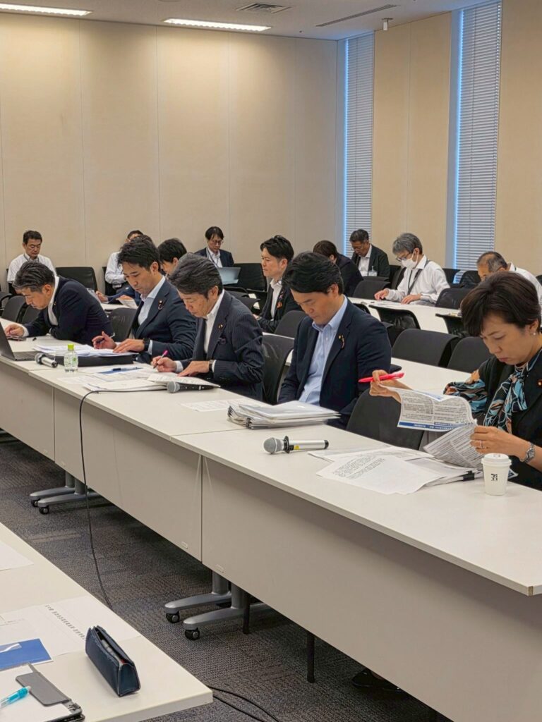 国会最終盤、連日様々な方にお会いし、語り合いました