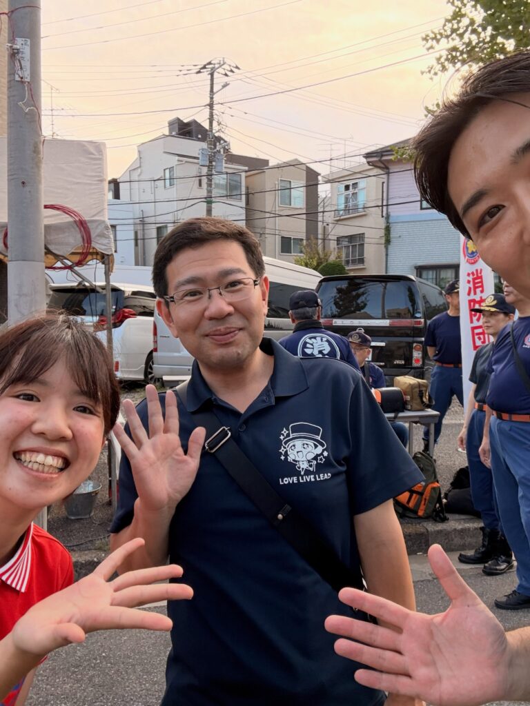地元の盆踊り・夏祭りで地域の皆さんと交流