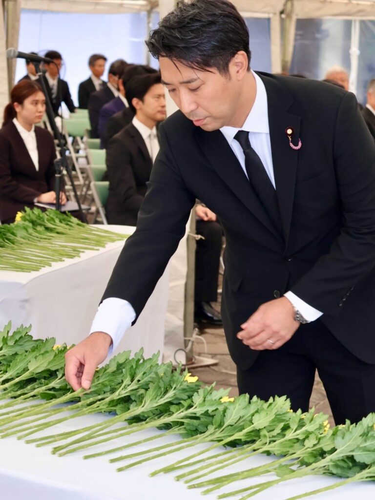 千鳥ヶ淵戦没者墓苑にて執り行われた遺骨引渡式に参列